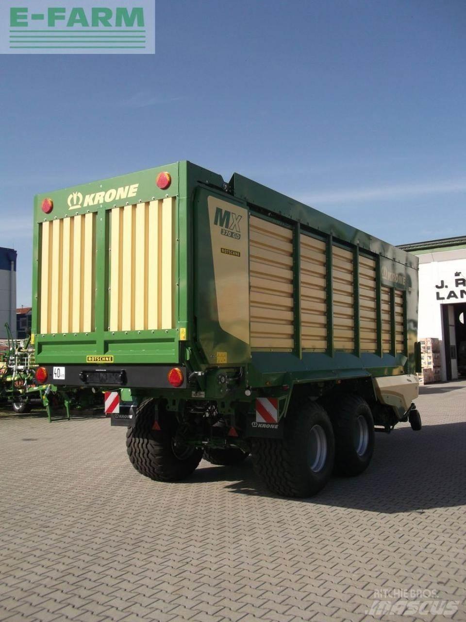 Krone mx 370 gd Grūdų vežimėliai