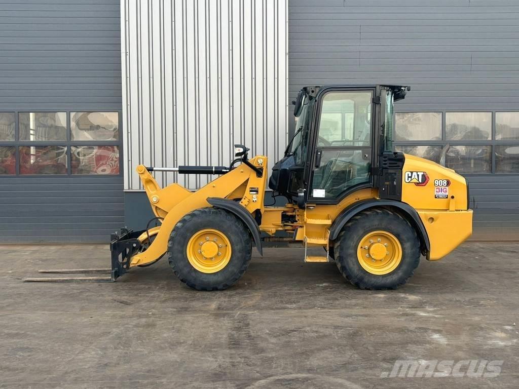 CAT 908 Naudoti ratiniai krautuvai