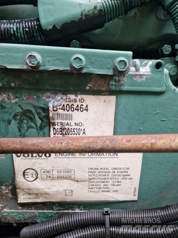 Volvo D6B220 EC09 Varikliai
