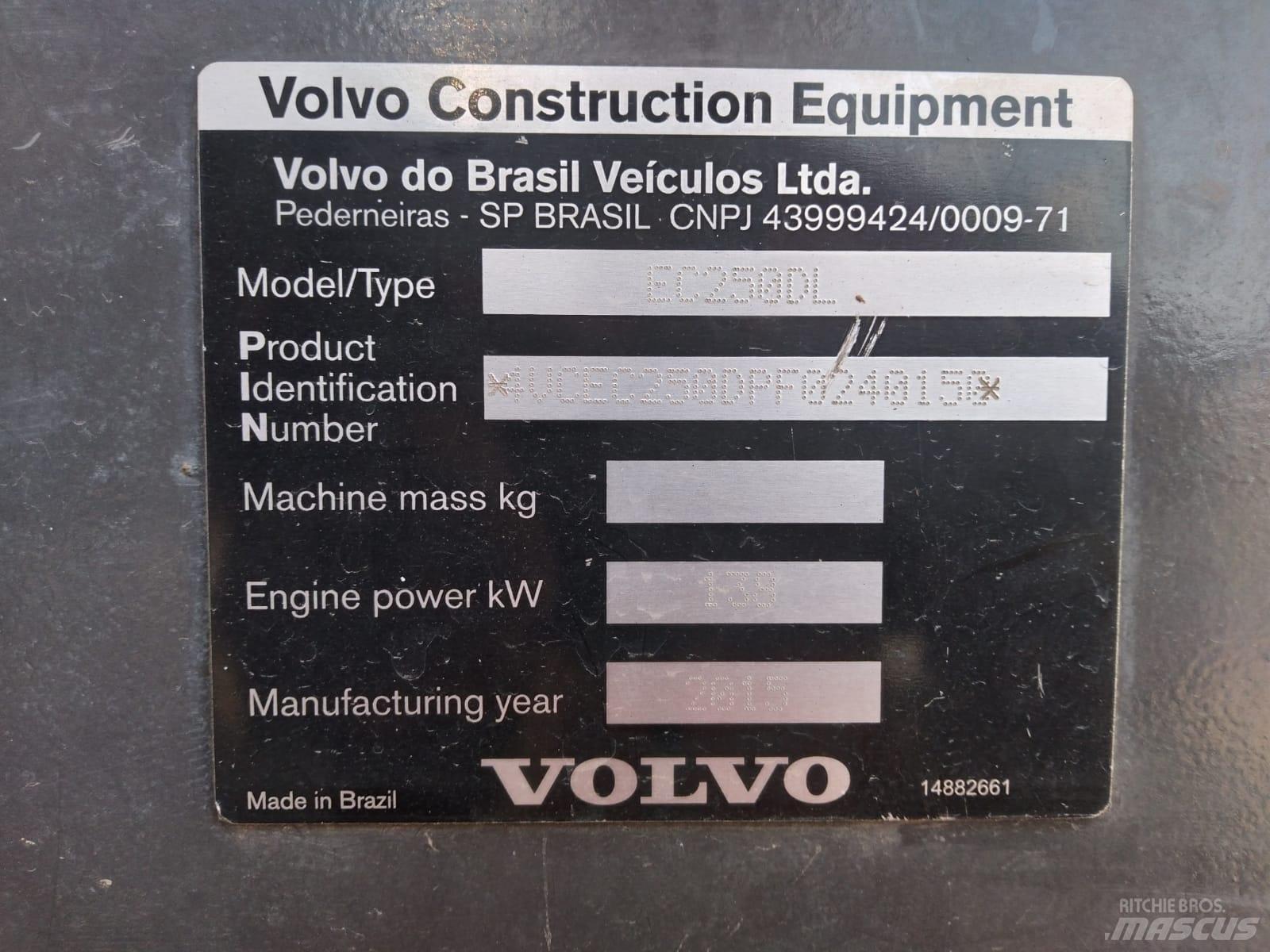 Volvo EC 250 D L Vikšriniai ekskavatoriai