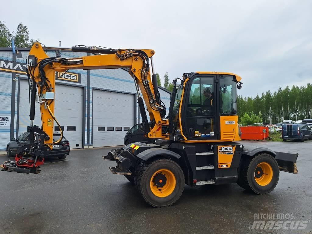 JCB Hydradig 110 W Ratiniai ekskavatoriai