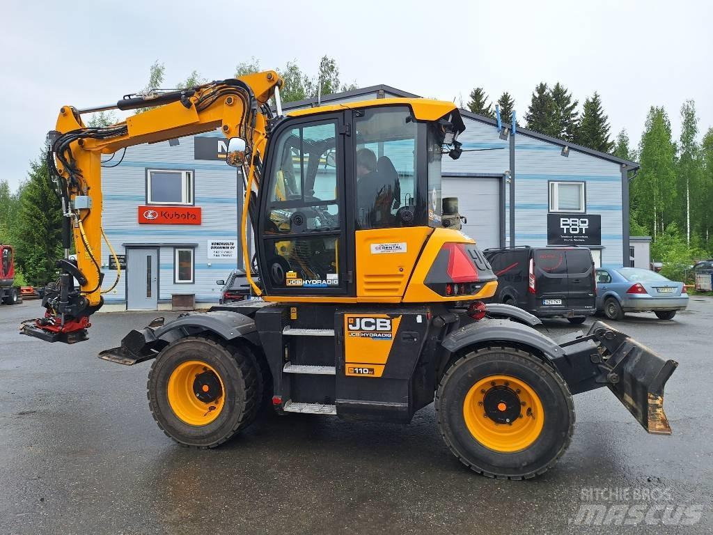 JCB Hydradig 110 W Ratiniai ekskavatoriai