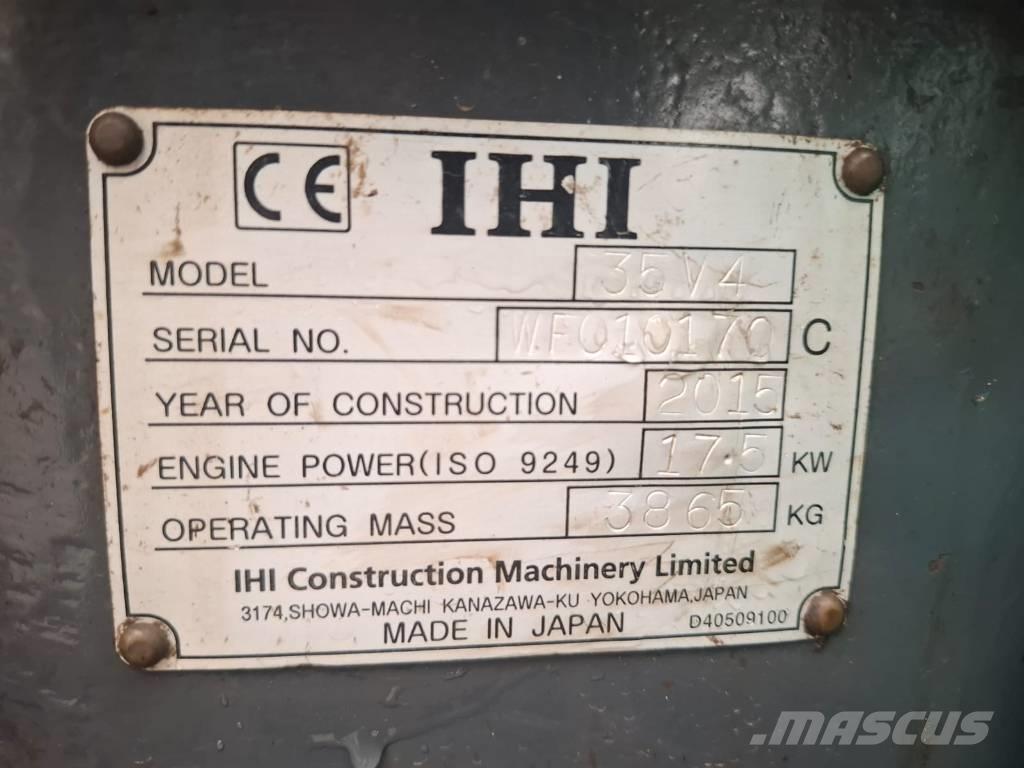 IHI 35 V4 Mini ekskavatoriai < 7 t