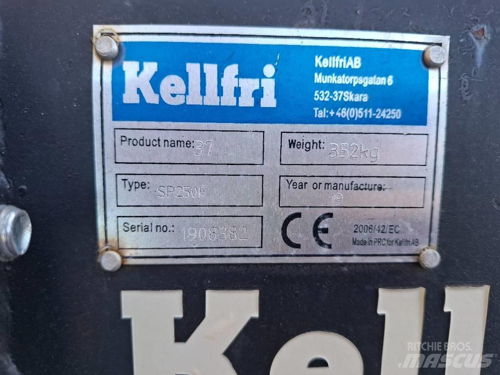 Kellfri SP250E Sniego peiliai ir valytuvai