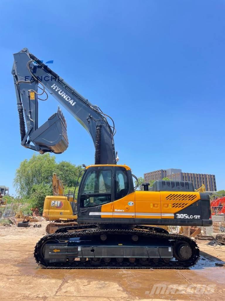 Hyundai 305lc-9t Vikšriniai ekskavatoriai