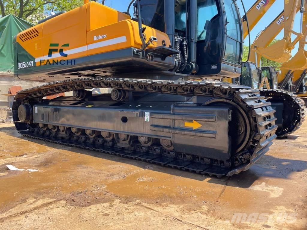 Hyundai 305lc-9t Vikšriniai ekskavatoriai