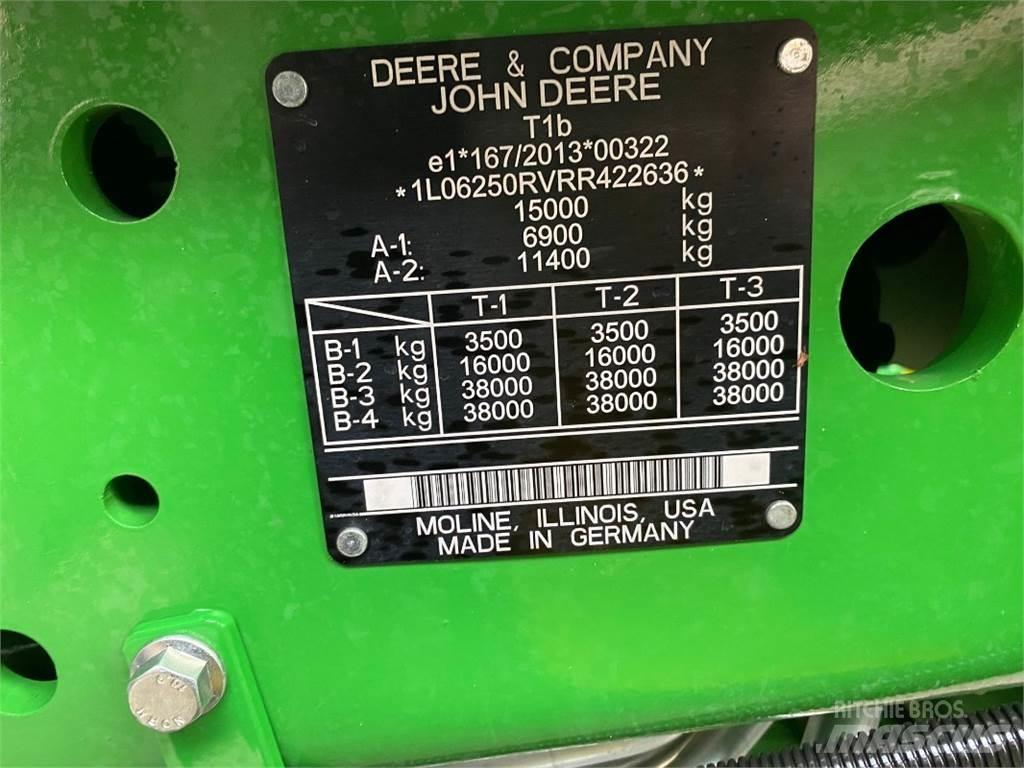 John Deere 6R250 Traktoriai