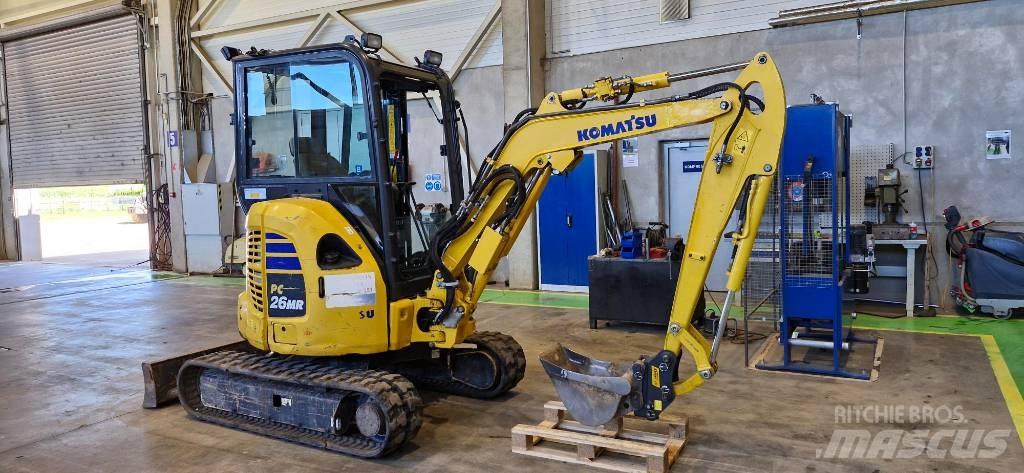 Komatsu PC 26 MR Mini ekskavatoriai < 7 t
