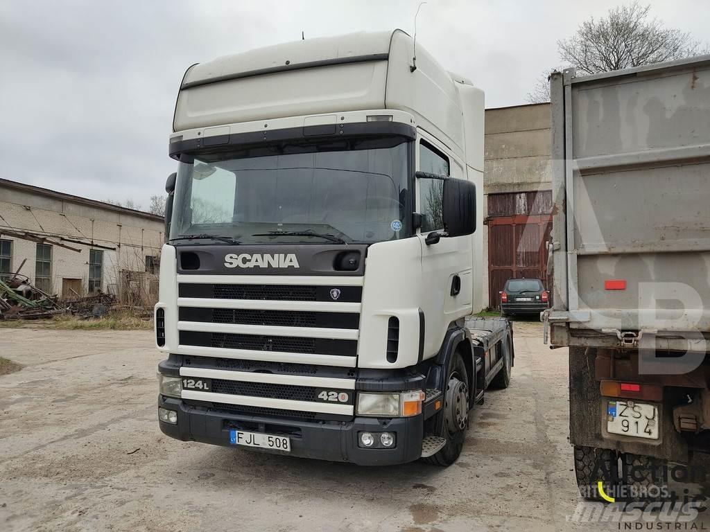 Scania R 124 LA Naudoti vilkikai