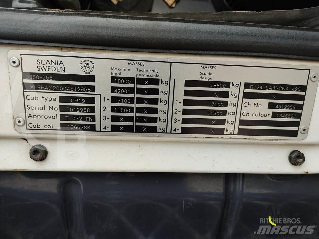 Scania R 124 LA Naudoti vilkikai