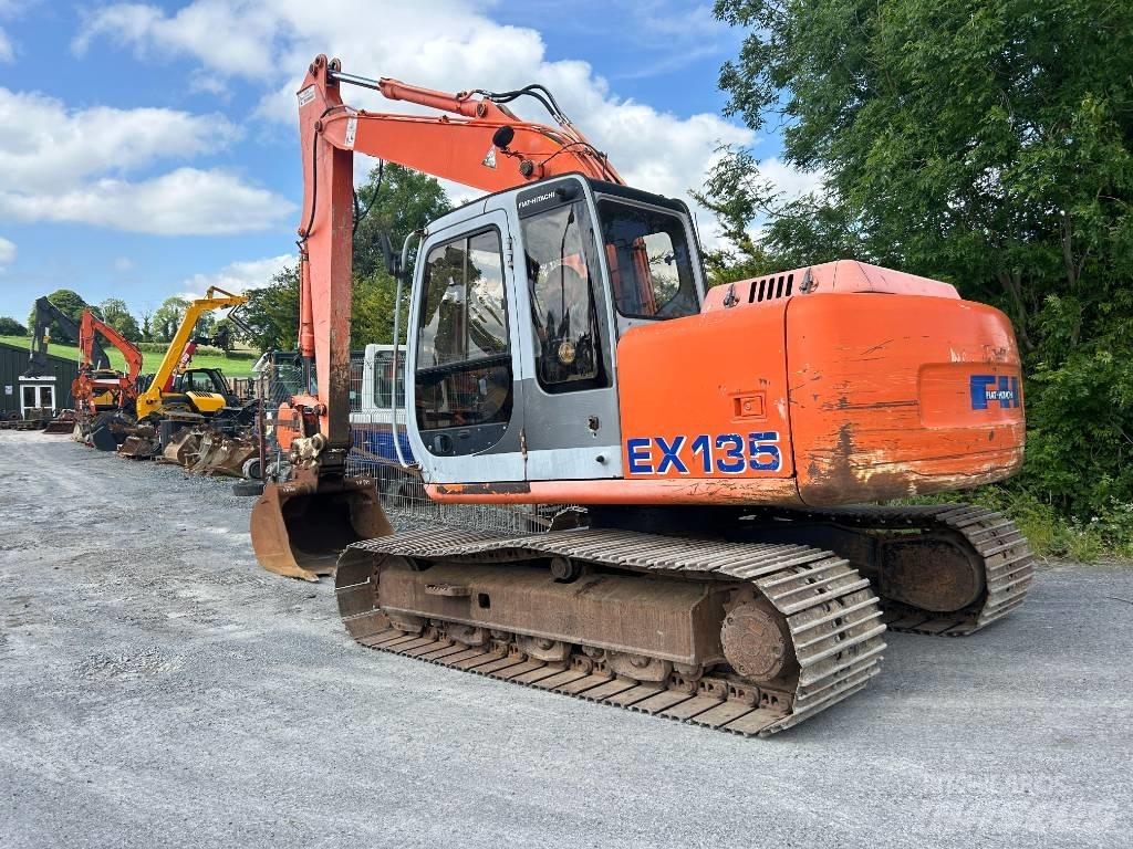 Fiat-Hitachi EX 135 Vikšriniai ekskavatoriai