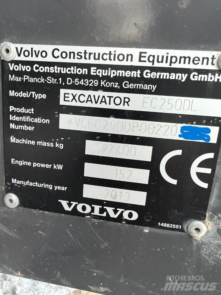 Volvo EC 250 D L Vikšriniai ekskavatoriai