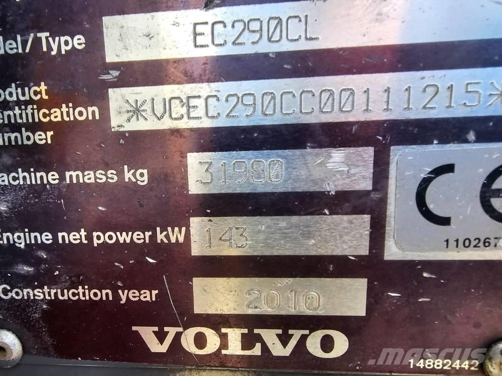 Volvo EC 290 C L Vikšriniai ekskavatoriai