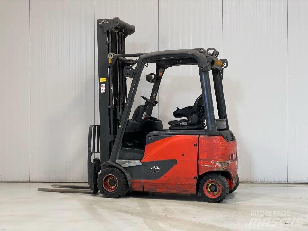 Linde E20PH-02 Elektriniai šakiniai krautuvai