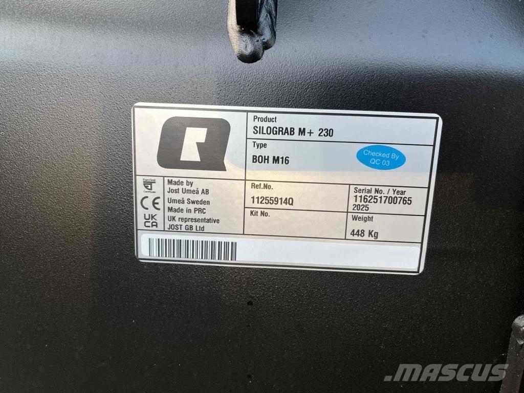 Ålö Silograb M+ 230cm Frontaliniai krautuvai ir ekskavatoriai