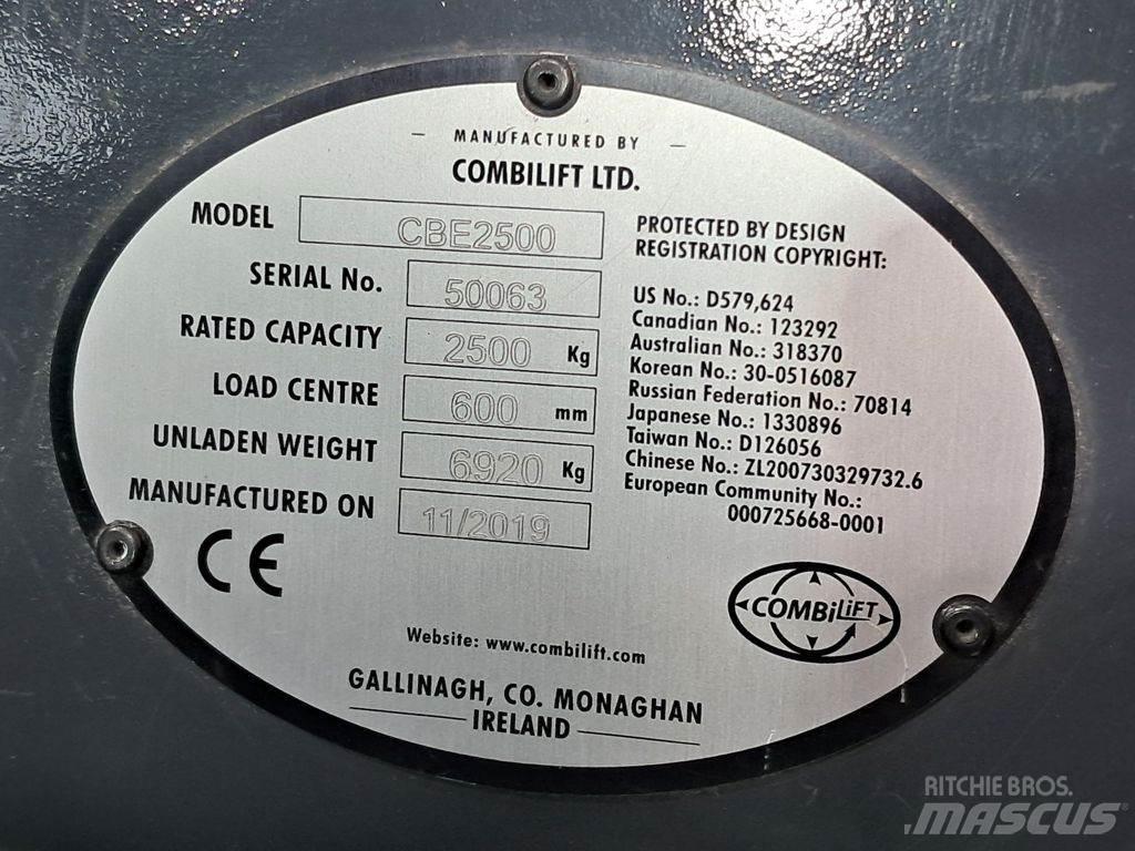 Combilift CBE2500 Krautuvai su pakrovimu iš šonų