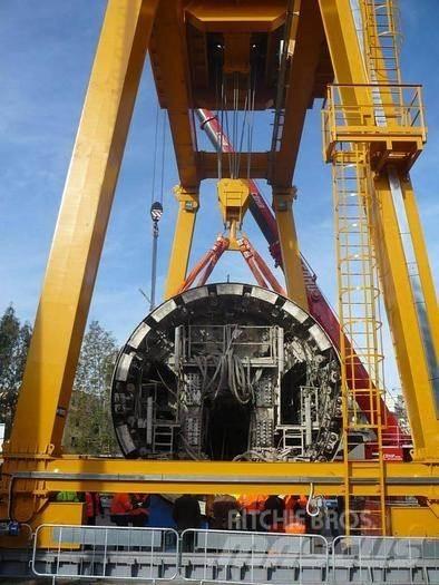  CIMOLAI RGC500Ton Pakabinami ir ožiniai kranai