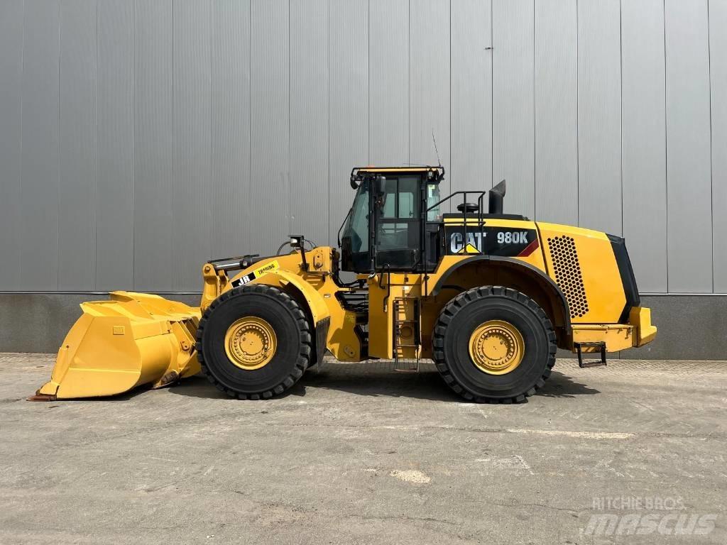CAT 980 K Naudoti ratiniai krautuvai