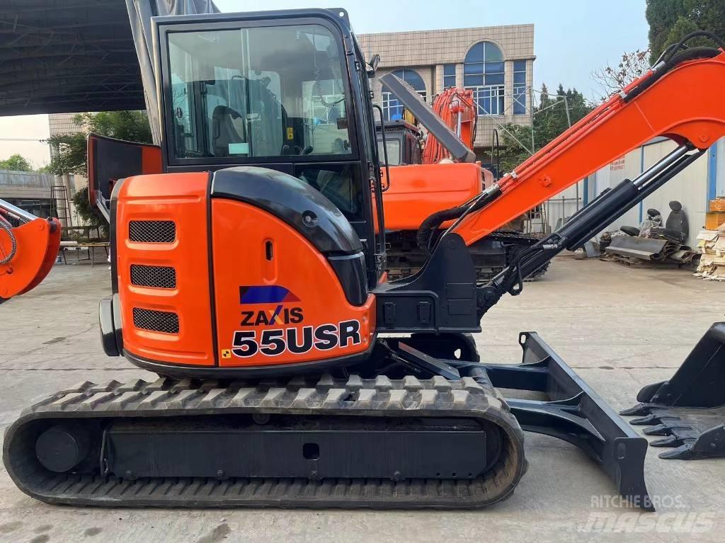Hitachi zx55USR Mini ekskavatoriai < 7 t