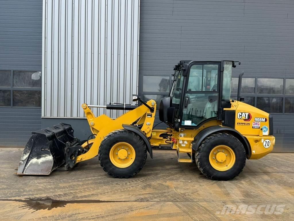 CAT 908M Naudoti ratiniai krautuvai