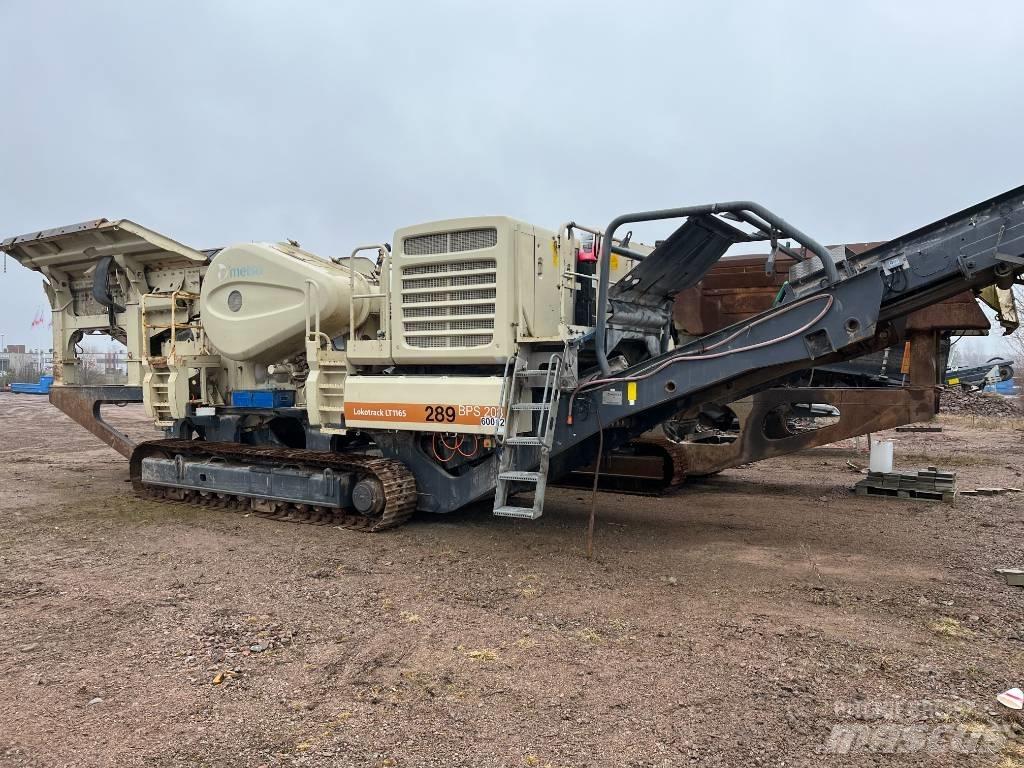 Metso LT116S Mobilūs smulkintuvai