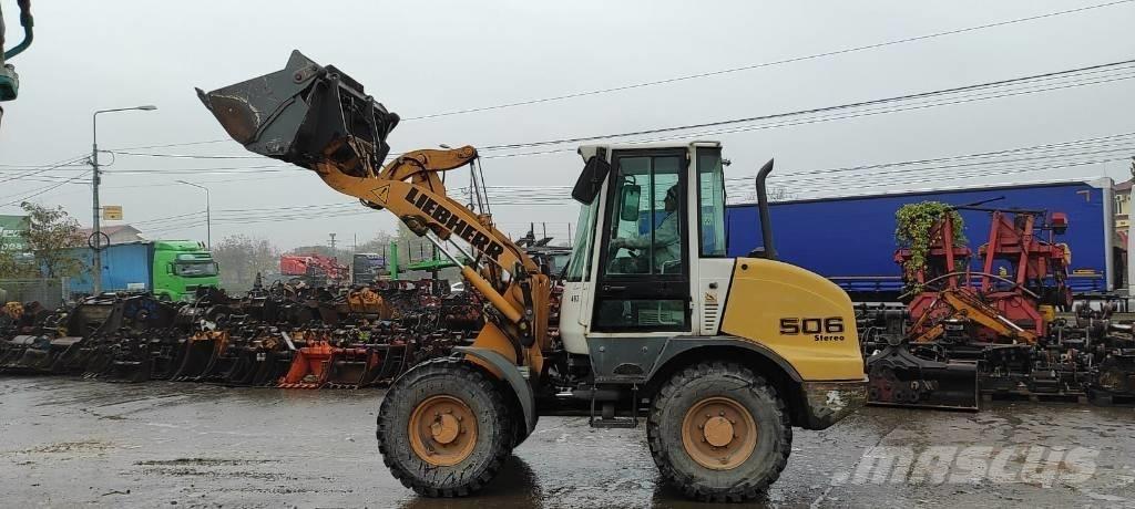 Liebherr L 506 Naudoti ratiniai krautuvai
