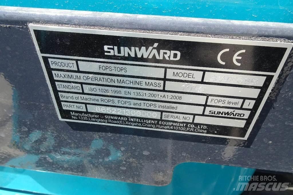 Sunward SWE08B Vikšriniai ekskavatoriai