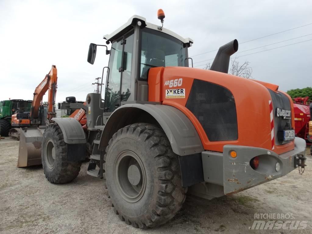 Weycor AR 660 Naudoti ratiniai krautuvai