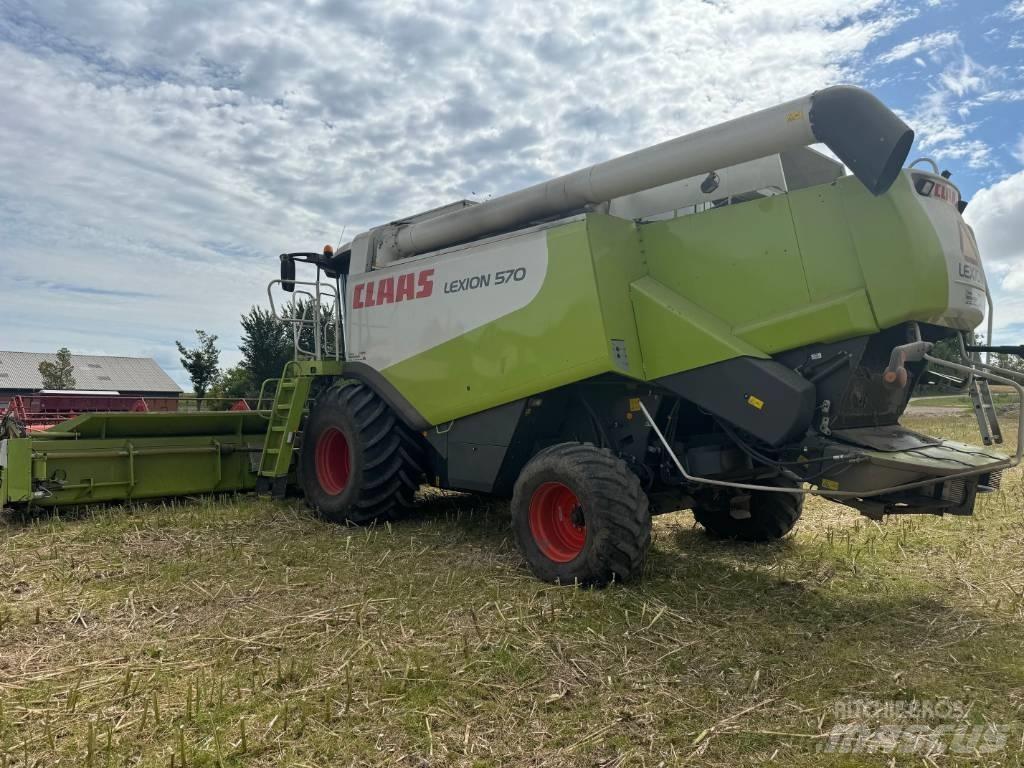CLAAS Lexion 570 Derliaus nuėmimo kombainai