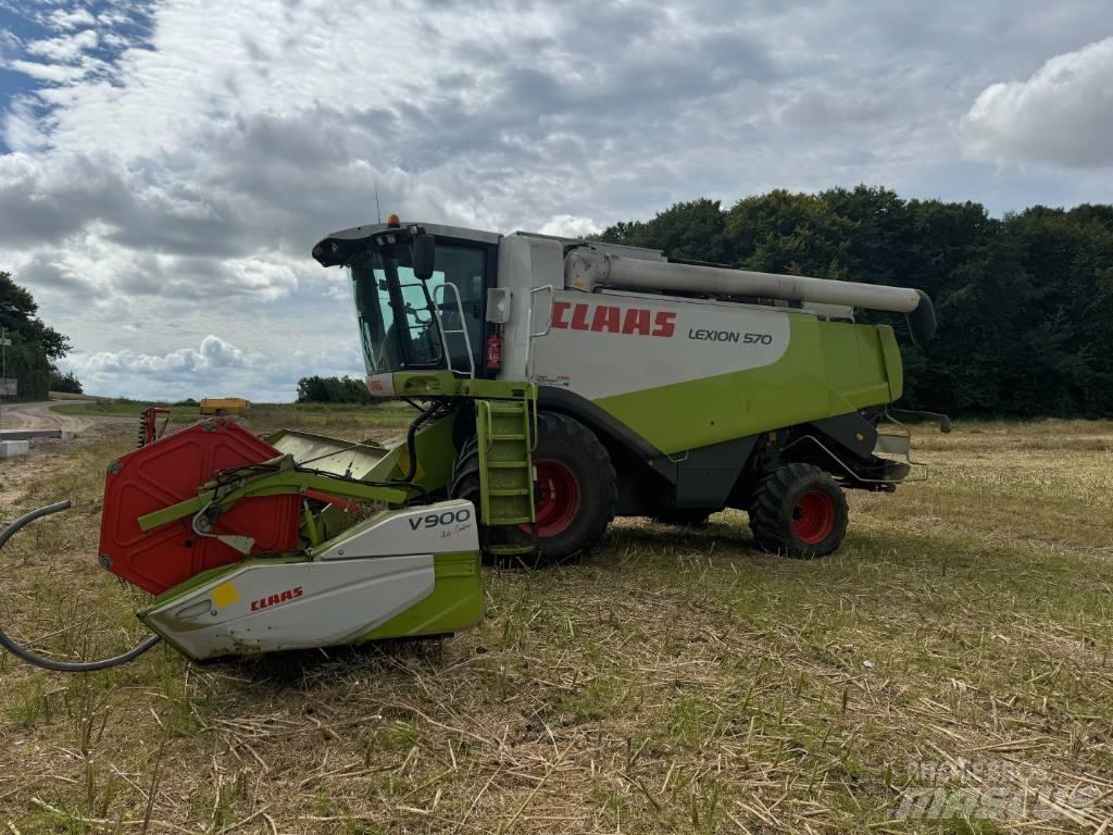 CLAAS Lexion 570 Derliaus nuėmimo kombainai