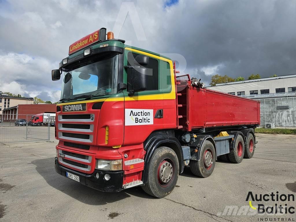 Scania R 480 Savivarčių priekabų vilkikai