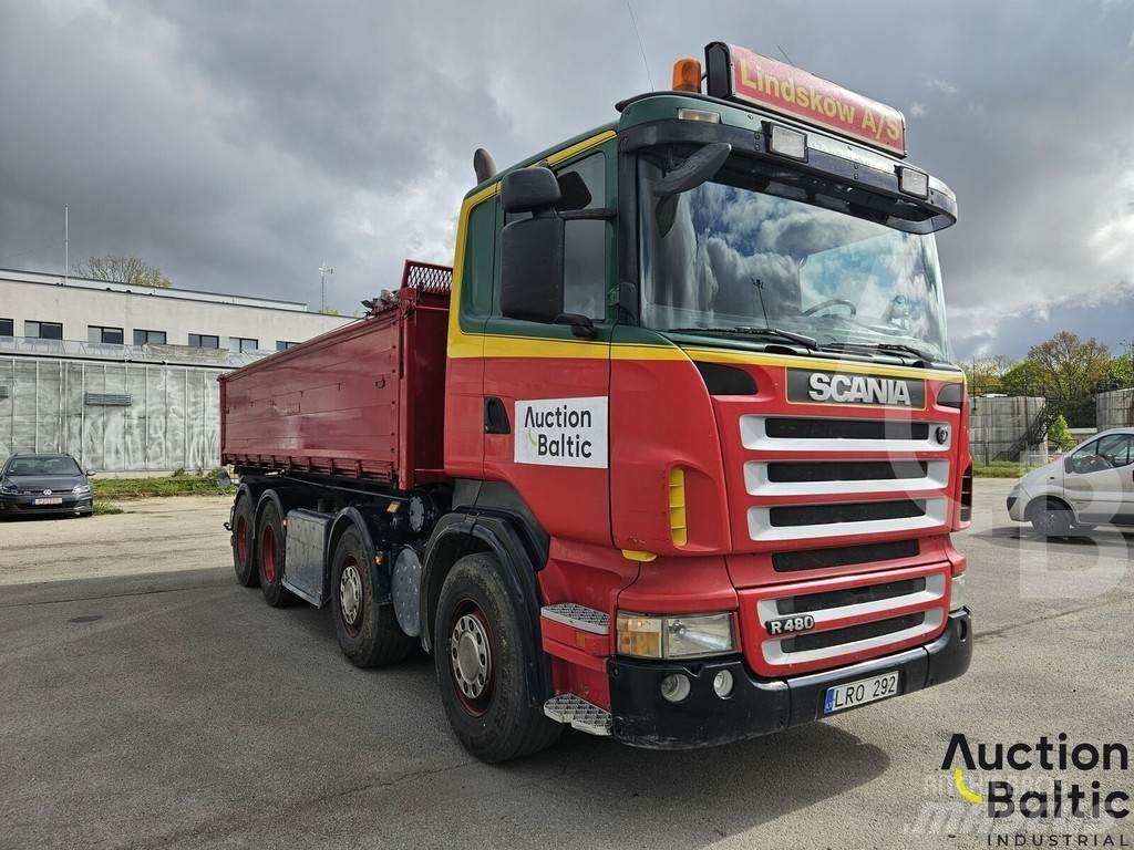 Scania R 480 Savivarčių priekabų vilkikai