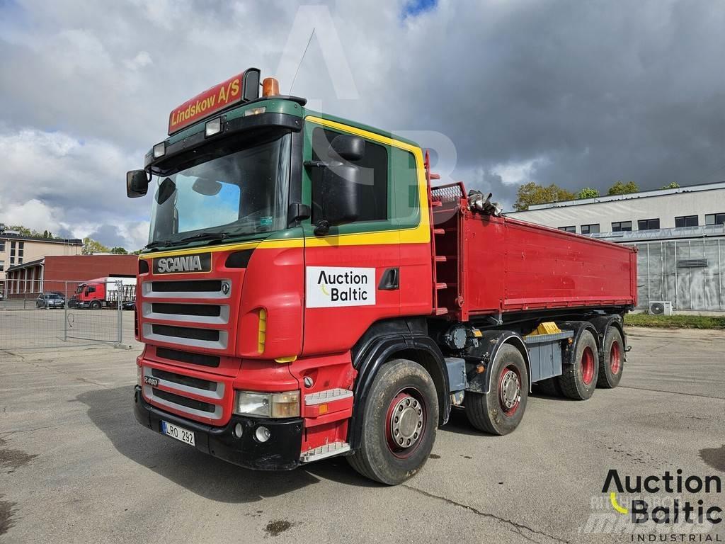 Scania R 480 Savivarčių priekabų vilkikai
