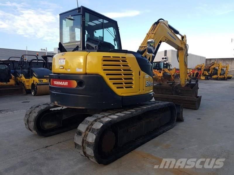 Yanmar SV 100-2 Vidutinės galios ekskavatoriai 7-12 t