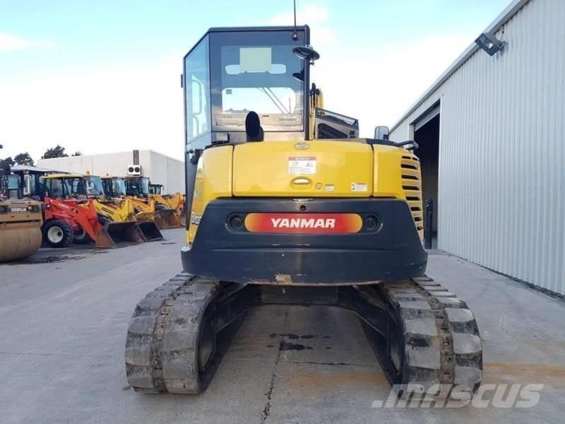 Yanmar SV 100-2 Vidutinės galios ekskavatoriai 7-12 t