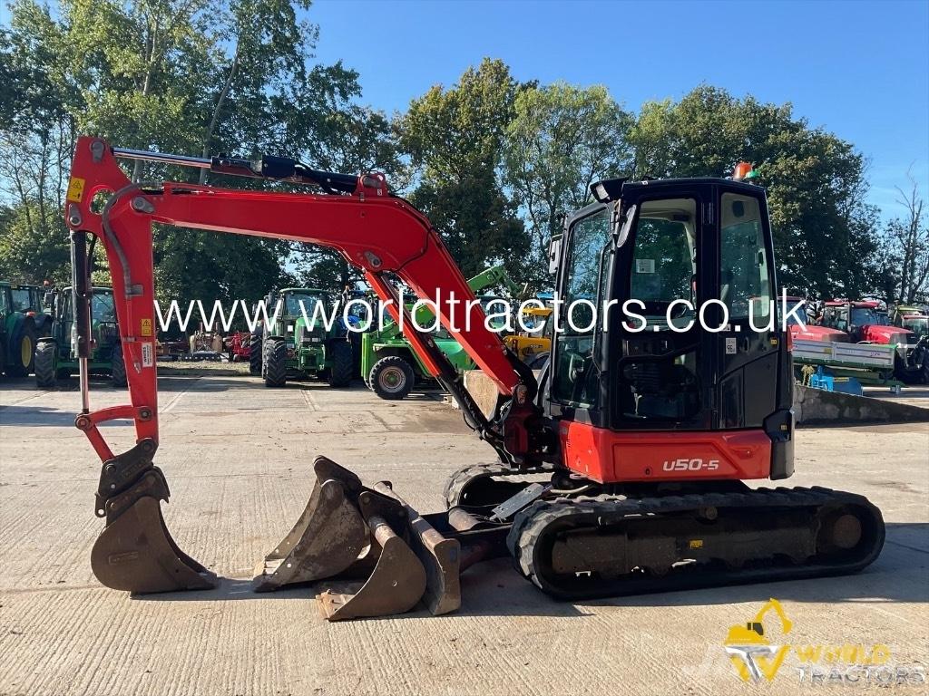 Kubota U 50-5 Mini ekskavatoriai < 7 t