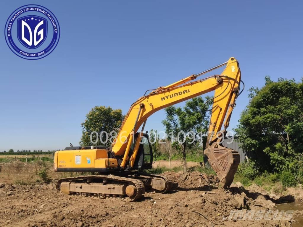 Hyundai 305LC-7 Vikšriniai ekskavatoriai