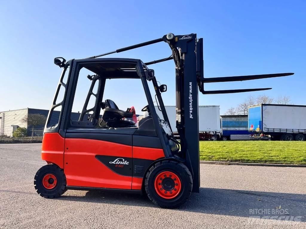Linde E50HL-01 Elektriniai šakiniai krautuvai