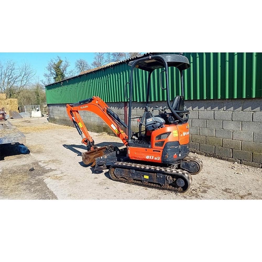Kubota U17-3a Mini ekskavatoriai < 7 t
