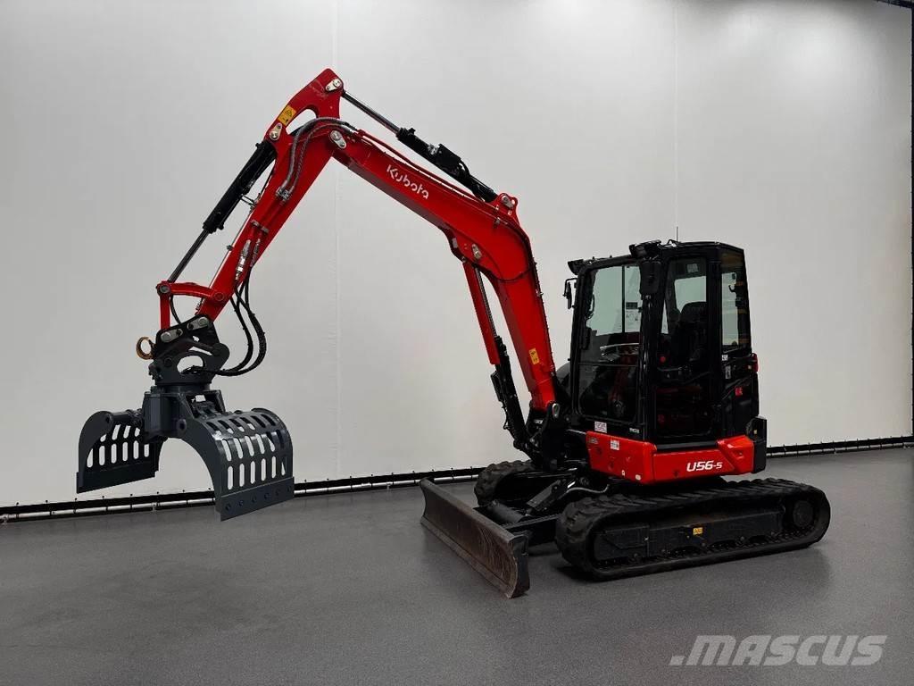 Kubota U56-5 Mini ekskavatoriai < 7 t