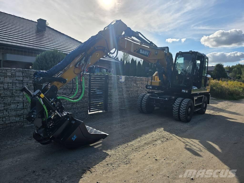 Sany SY 155 W Ratiniai ekskavatoriai