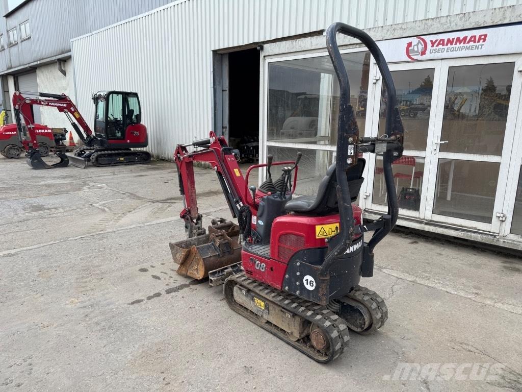Yanmar SV08 (1D477) Mini ekskavatoriai < 7 t