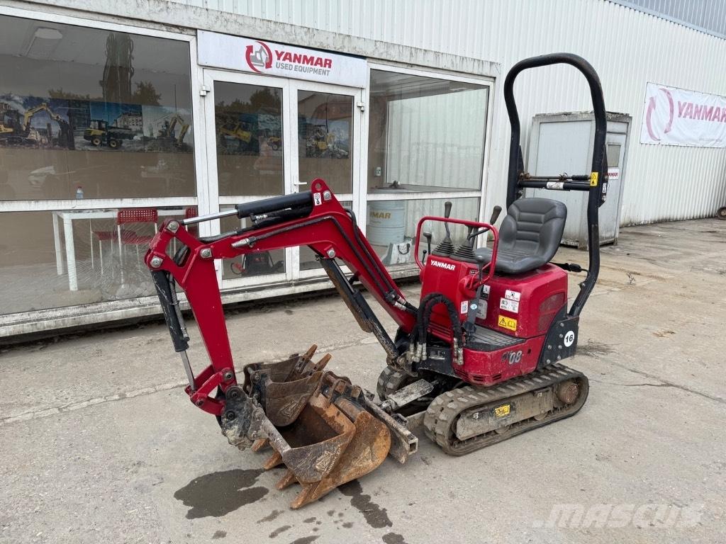 Yanmar SV08 (1D477) Mini ekskavatoriai < 7 t