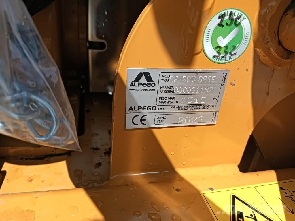 Alpego DP 500 Varomosios akėčios ir žemės frezos