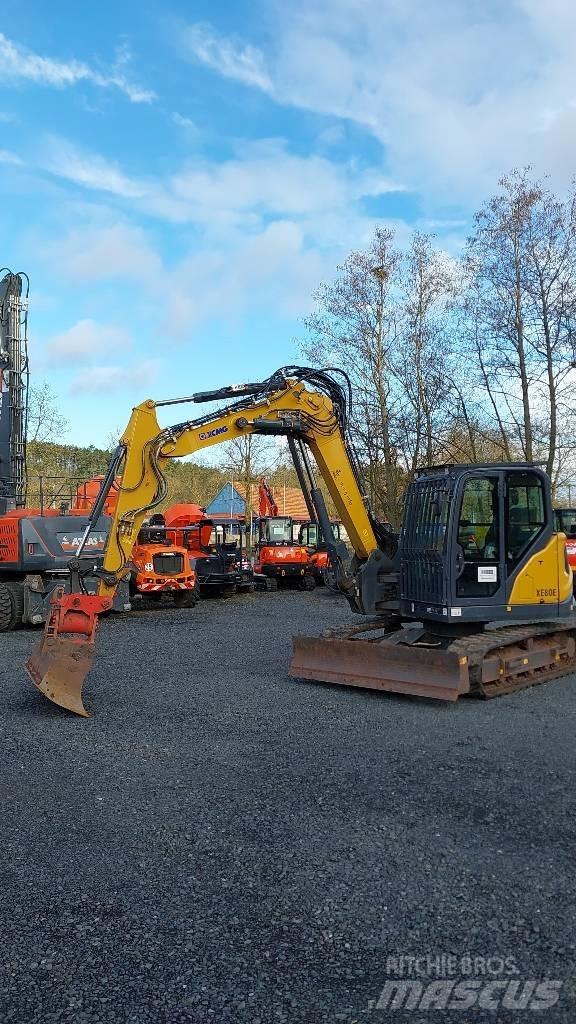 XCMG XE 80 E Vidutinės galios ekskavatoriai 7-12 t