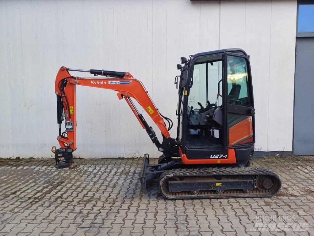 Kubota U 27-4 Mini ekskavatoriai < 7 t