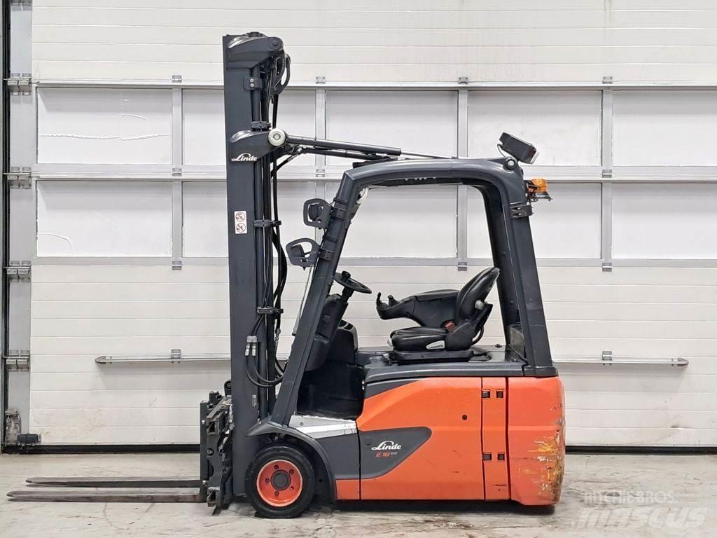 Linde E18-02 Elektriniai šakiniai krautuvai