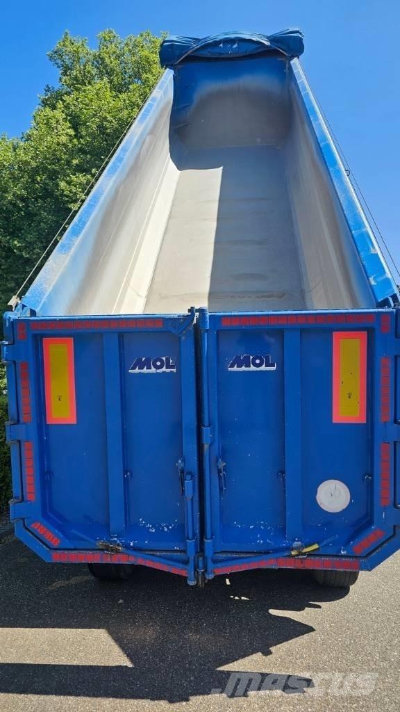 MOL KO225 Steel / Alu Savivartės puspriekabės