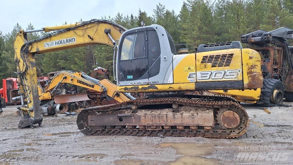 New Holland E 305 Vikšriniai ekskavatoriai