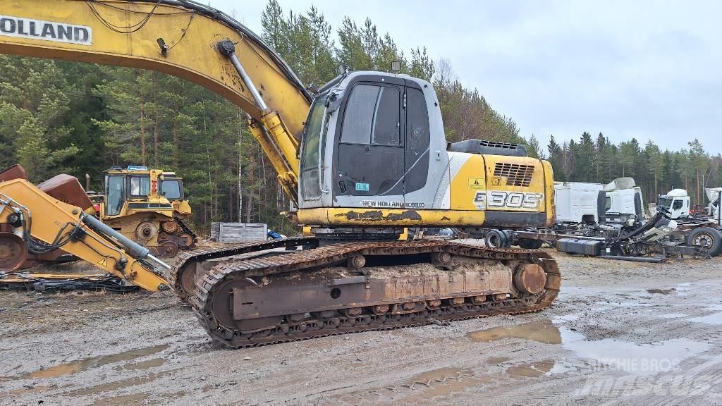 New Holland E 305 Vikšriniai ekskavatoriai